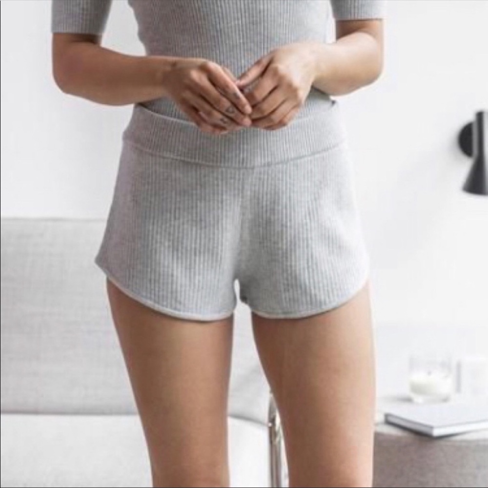 New Lunya Restore Ribbed Pima Shorts size XL